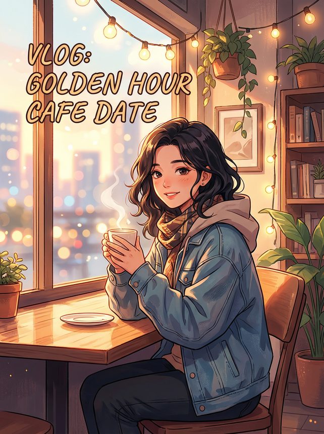 抖荫短视频 · 霓虹都市美少女写真视频